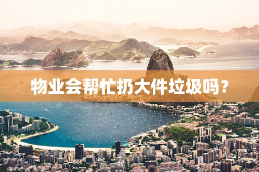 物业会帮忙扔大件垃圾吗？