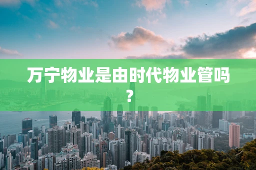 万宁物业是由时代物业管吗？