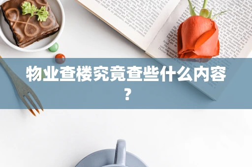 物业查楼究竟查些什么内容？