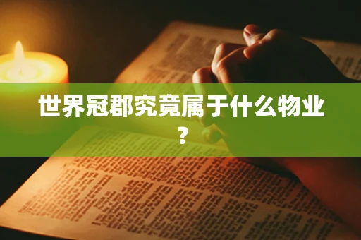 世界冠郡究竟属于什么物业？