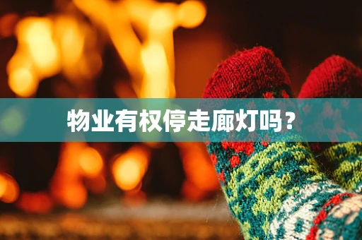 物业有权停走廊灯吗？