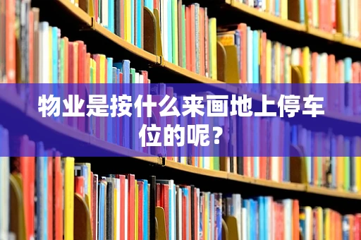 物业是按什么来画地上停车位的呢？